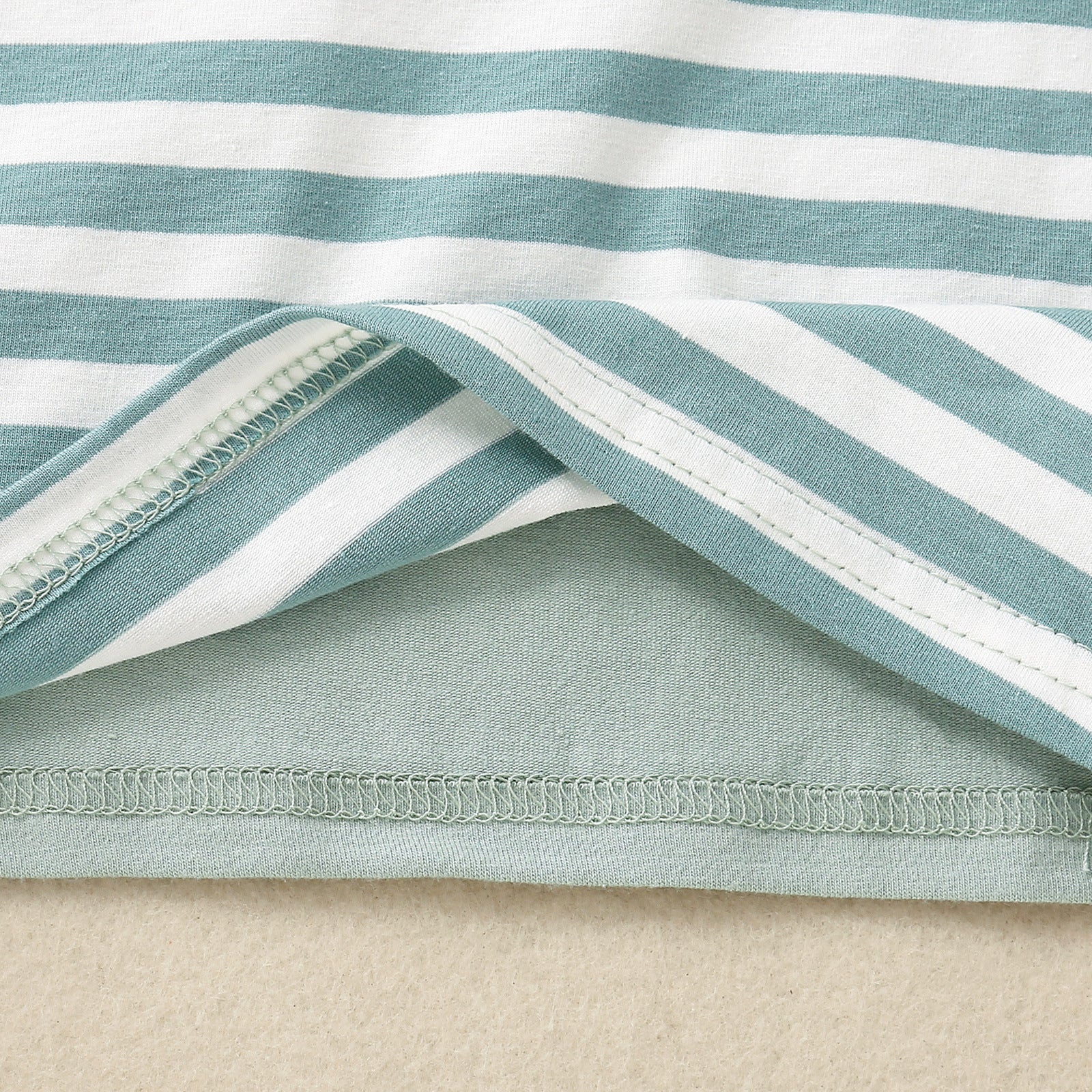 Infant Children Dried Slice Stitching Open Collar Suit