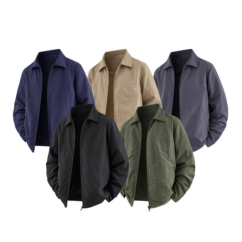 Quick-drying Breathable Sun Protection Clothes Clothing For Middle-aged Dad Lightweight