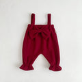 Ins Korean Girls Clothes Autumn Winter Red