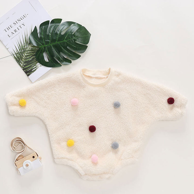 Infant thickened crawling clothes