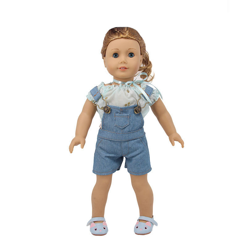 American Doll Clothes New Overalls Americangirl Denim Clothes