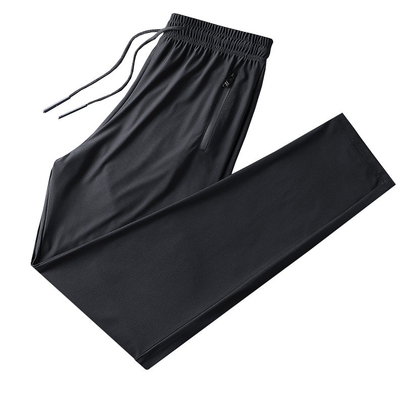 Men's Casual Pants Ice Silk Pants Loose Sports Pants Men's Clothing