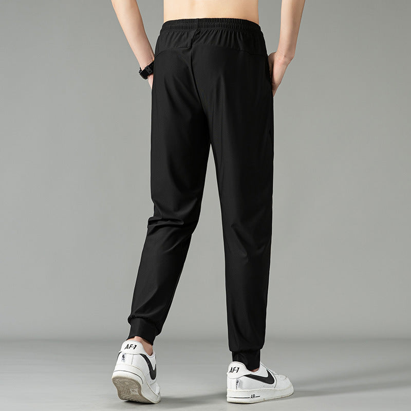 Men's Casual Pants Ice Silk Pants Loose Sports Pants Men's Clothing