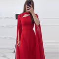 Women's Clothing Sexy Slimming Slim-fit Graceful Long Sleeve Dress
