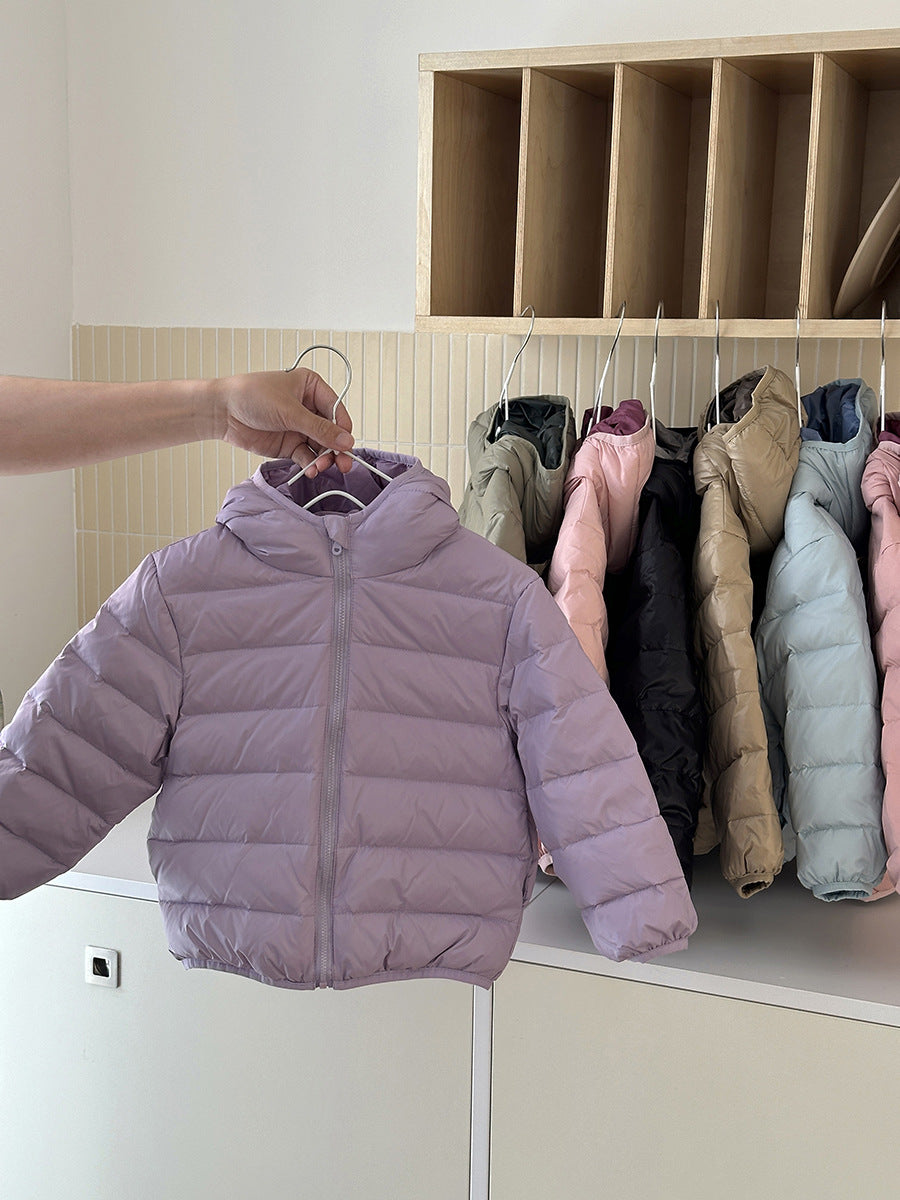 Children's Lightweight Cold Protective Clothing Hooded
