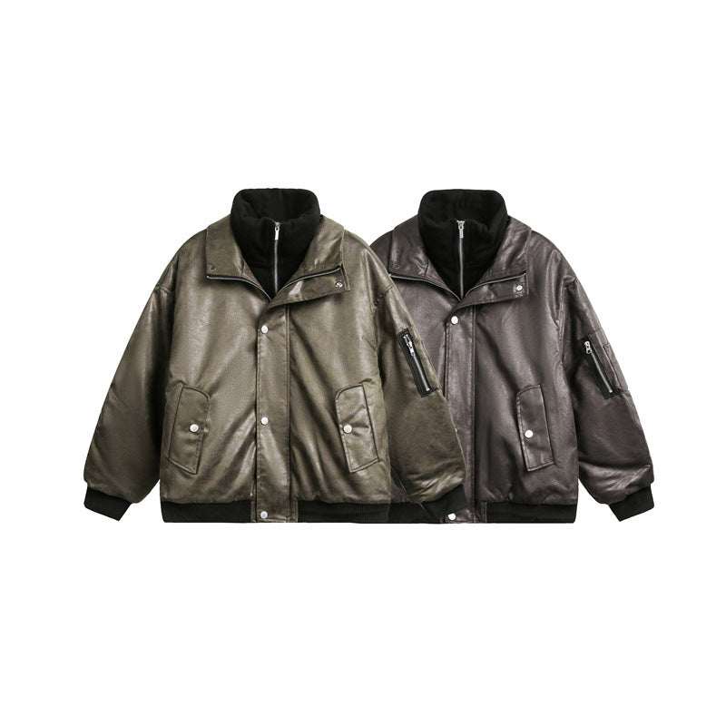 Retro Windproof Warm-keeping Cotton Clothing Coat