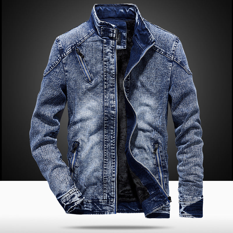 Men's vintage denim jacket clothes