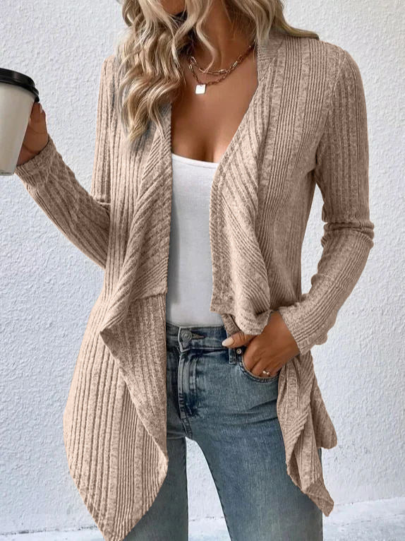 Cardigan Long Sleeve Sweater Casual Women's Clothing