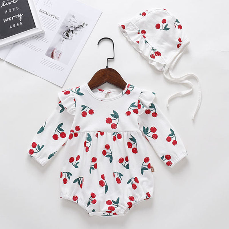 Infant thickened crawling clothes