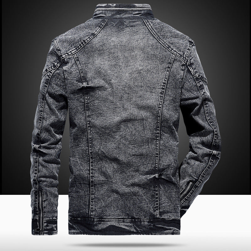 Men's vintage denim jacket clothes