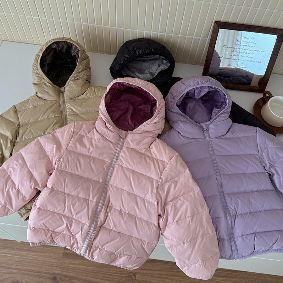 Children's Lightweight Cold Protective Clothing Hooded