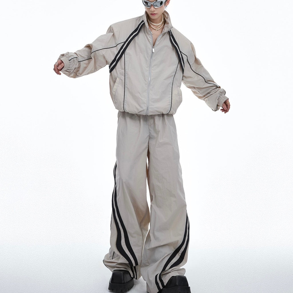 Line Contrast Color Design Sun Protection Clothing