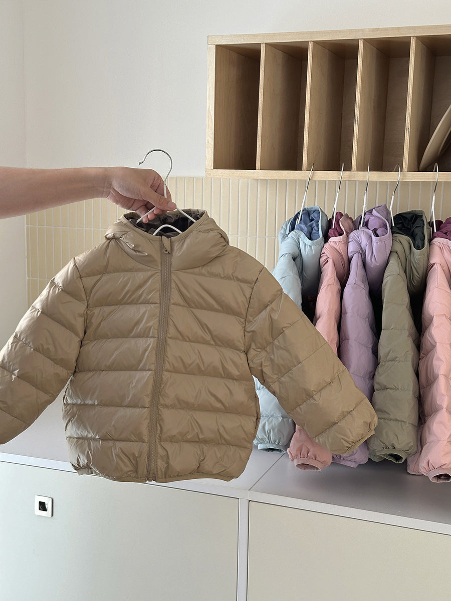 Children's Lightweight Cold Protective Clothing Hooded
