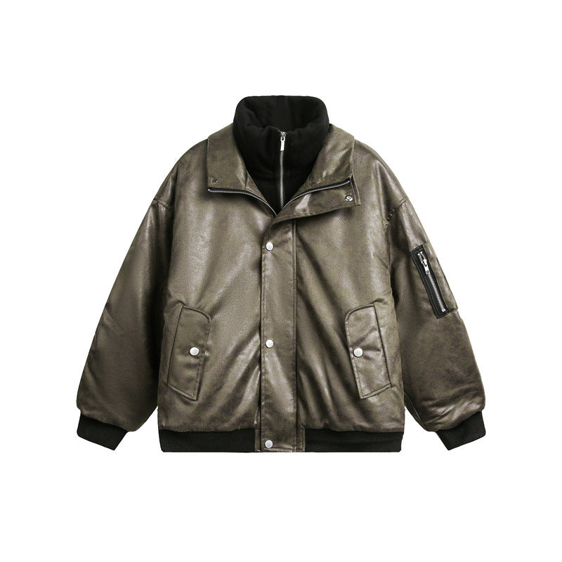 Retro Windproof Warm-keeping Cotton Clothing Coat