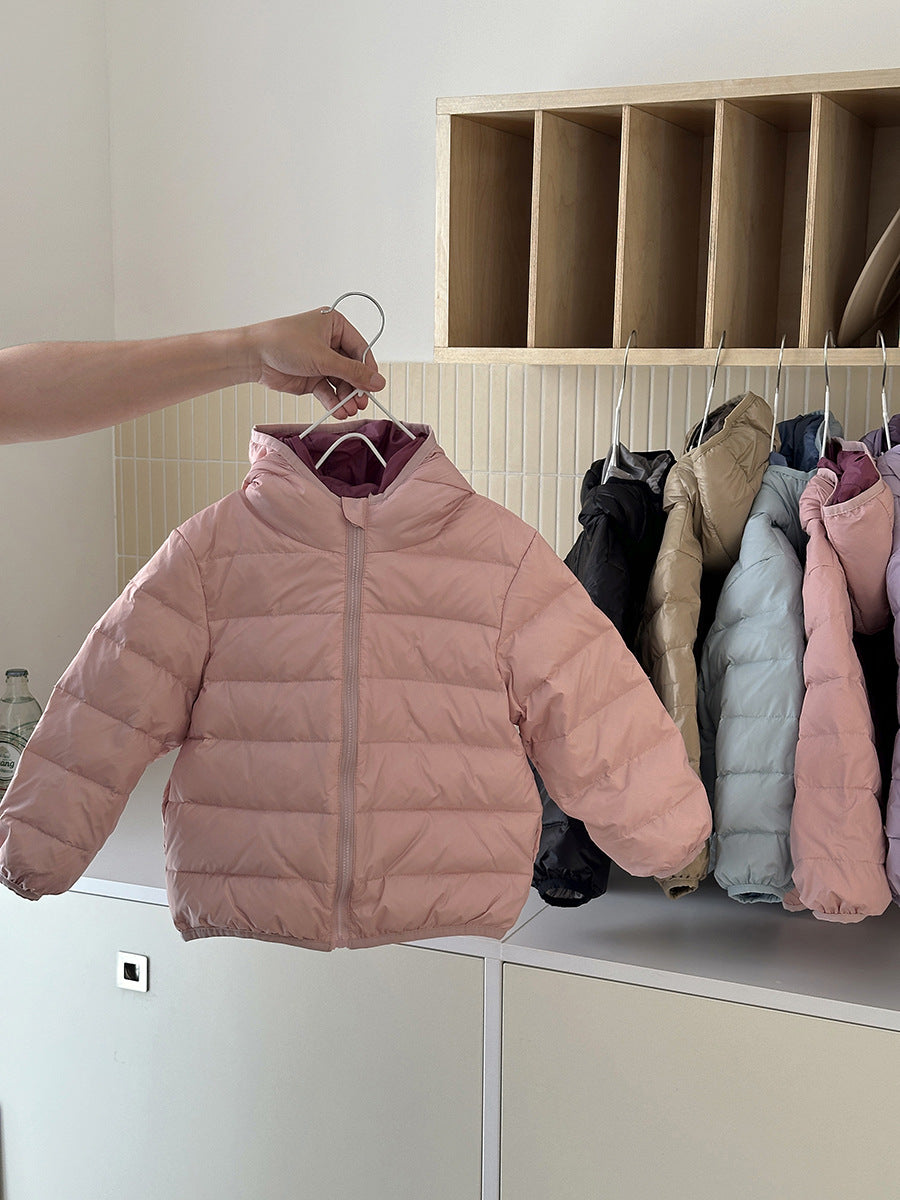 Children's Lightweight Cold Protective Clothing Hooded