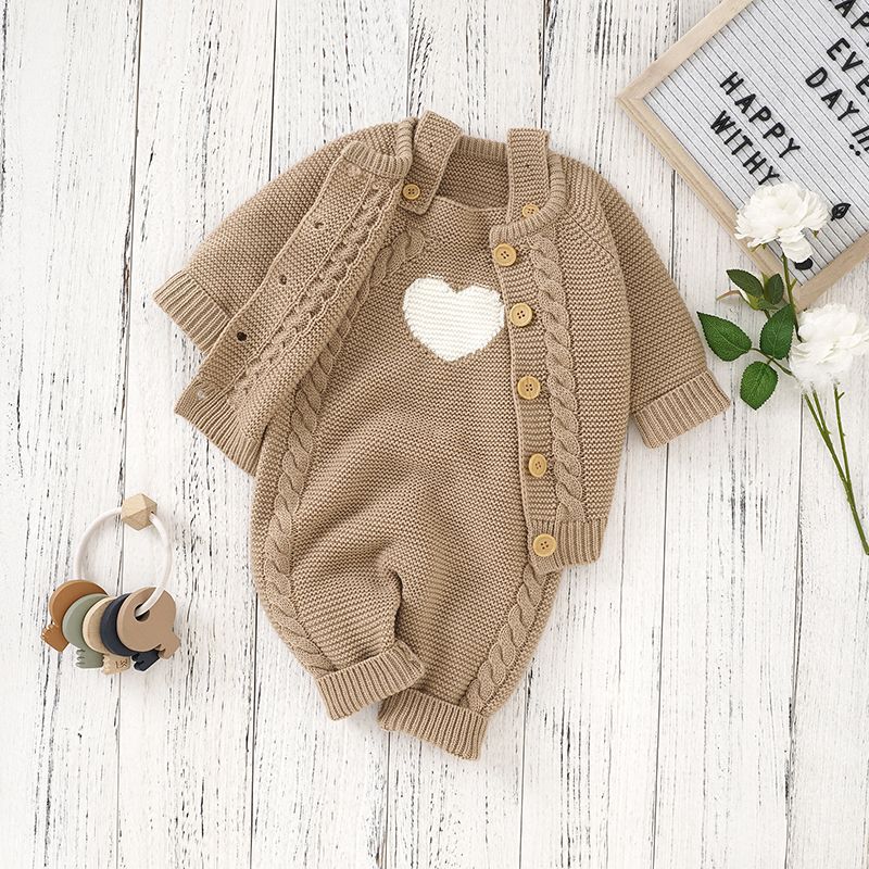 Cute Jumpsuit Suit Autumn Baby Bodysuit Romper