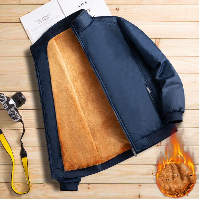 Men's Plus Fleece Warm Clothes