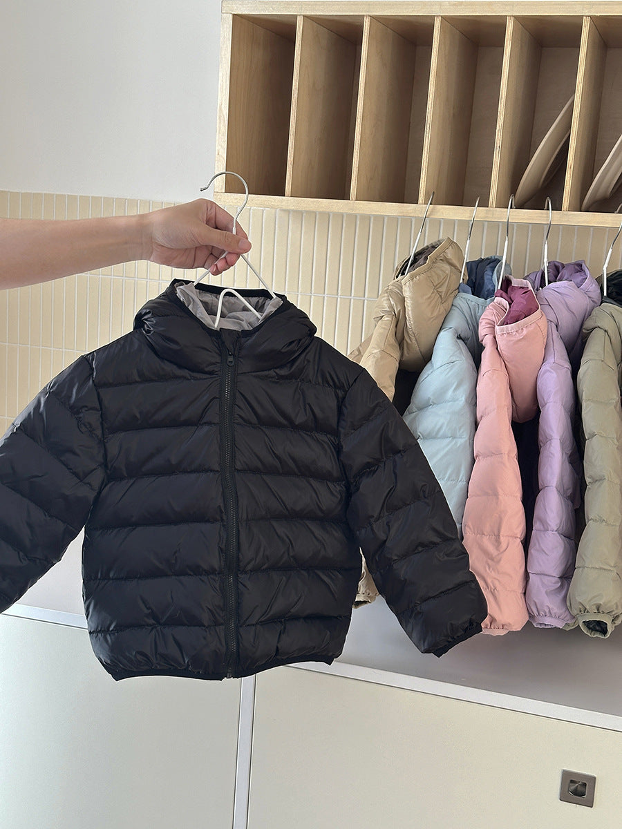 Children's Lightweight Cold Protective Clothing Hooded