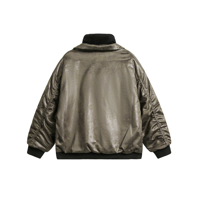 Retro Windproof Warm-keeping Cotton Clothing Coat