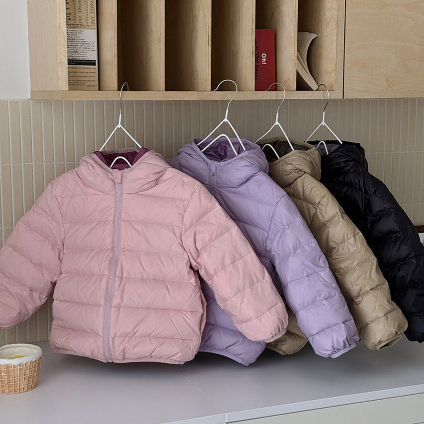 Children's Lightweight Cold Protective Clothing Hooded