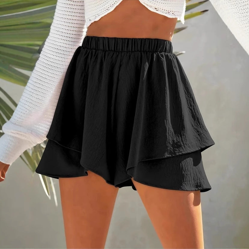 Shorts Women's Clothing High Waist Fashion Three Points
