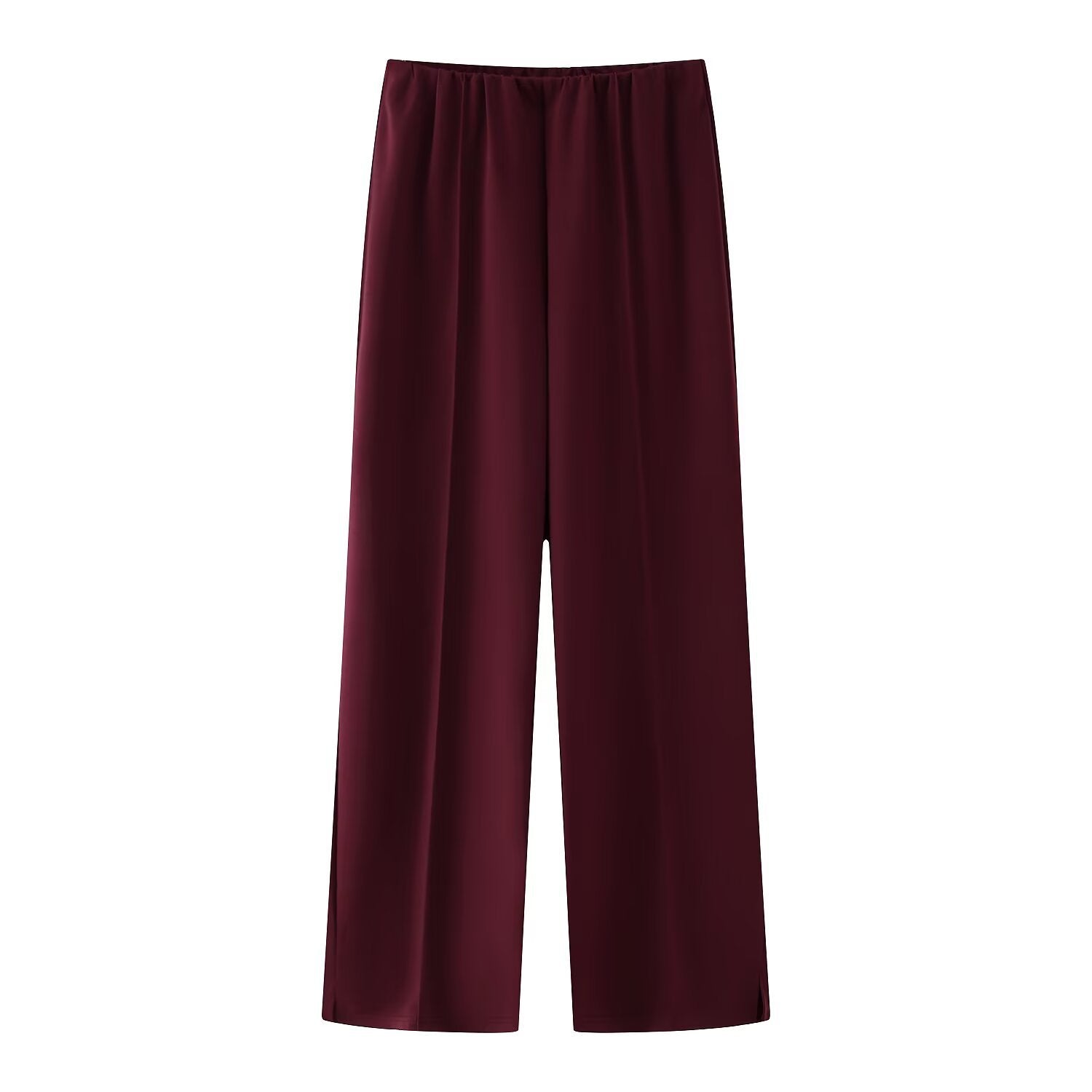 Clothing Double-sided Cloth Round Neck Top Casual Pants